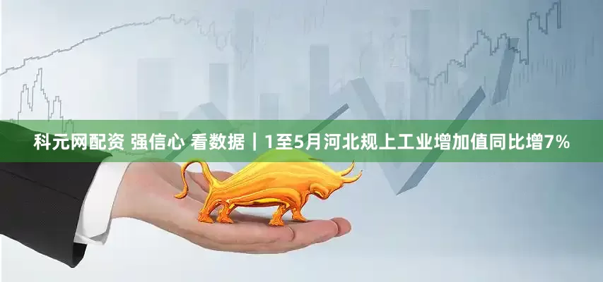 科元网配资 强信心 看数据｜1至5月河北规上工业增加值同比增7%